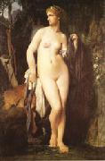Jules Elie Delaunay Diana oil painting on canvas